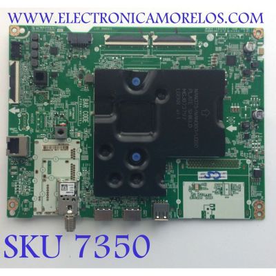 MAIN PARA LG SMART TV 4K RESOLUCION (3840X2160) / NUMERO DE PARTE EBT66969802 / 66969802 / RU2762A16D / EAX69581205 / MODELO 55UQ7070ZUE.BUSYLKR / 55UQ7070ZUE